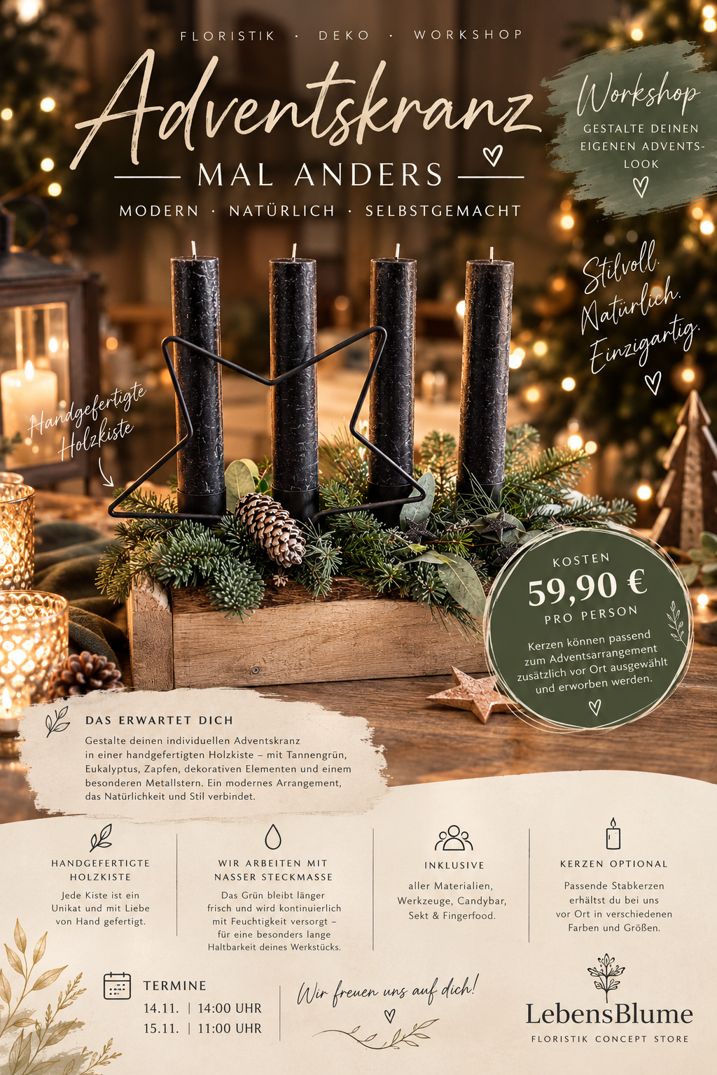 Adventskranz Worshop